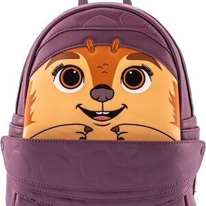 Loungefly Purple and Orange Character Backpack